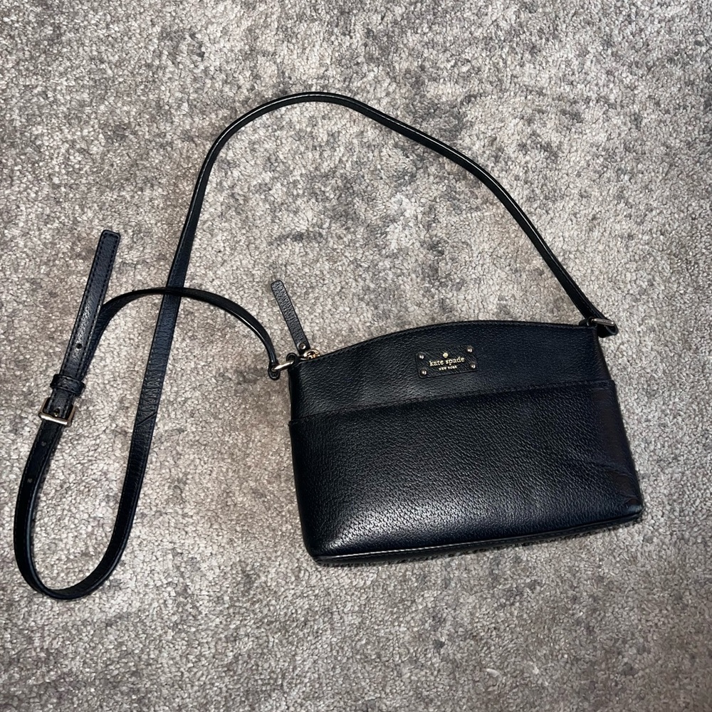 Kate Spade textured leather crossbody bag